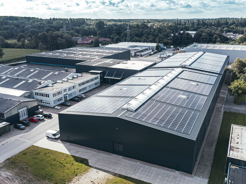 Stahlhallen in Deutschland und darüber hinaus